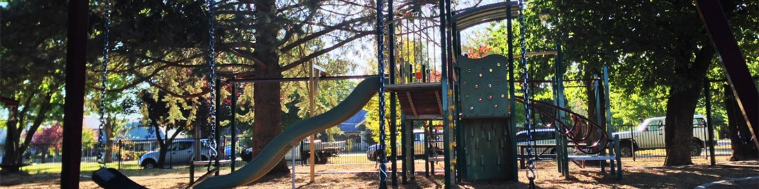 playground in a park, Mansfield Mt Buller