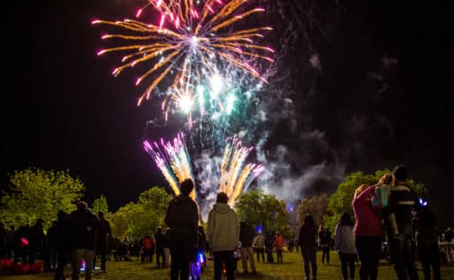 Mansfield fireworks