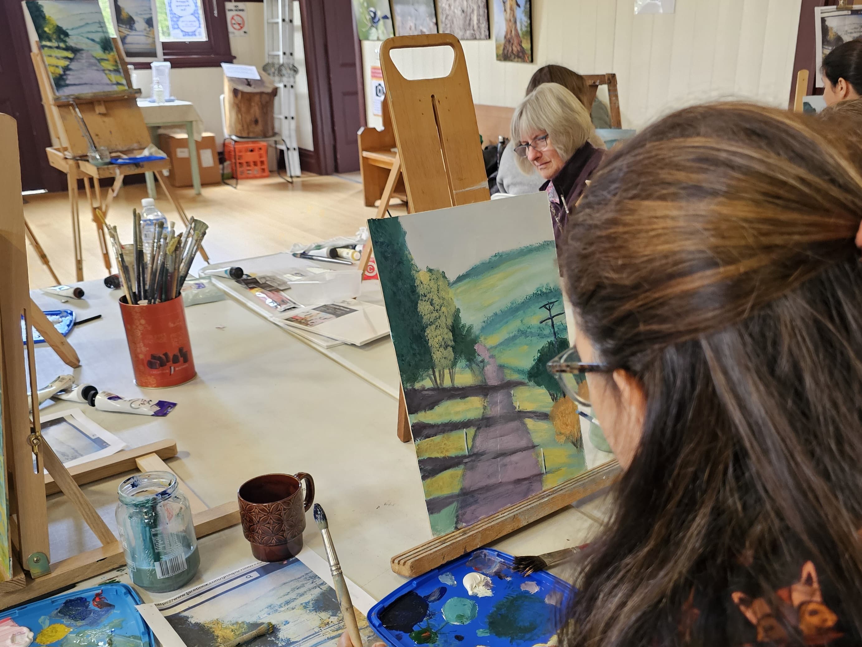 Sunday Workshops painting Jamieson Autumn Festival
